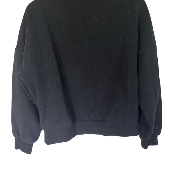 Trendy Queen Womens Hoodies Quarter Zip Pullover Oversized Half zip Medium - Picture 2 of 3